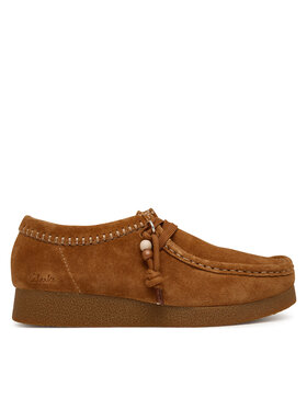 Clarks Туфлі Clarks WallabeeEVOSh 26329300 Коричневий