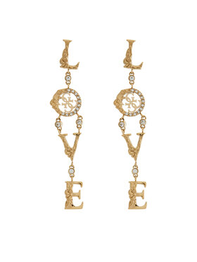 Guess Náušnice Guess JUBE05 030JW Zlatá
