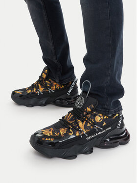Versace Jeans Couture Снікерcи Versace Jeans Couture 79YA3SU2 ZSC94 G89 Чорний