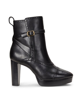 LAUREN RALPH LAUREN Īsie zābaki LAUREN RALPH LAUREN 802908331005 Melns
