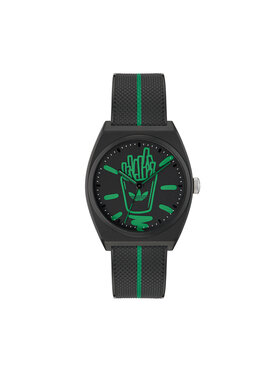 adidas Годинник adidas Project Two AOST25040 Чорний
