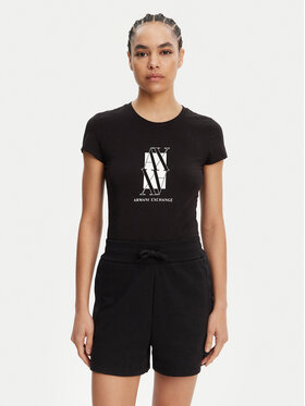Armani Exchange Armani Exchange Футболка XW000511 AF11929 UC001 Чорний Slim Fit