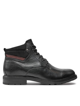 Caprice Šnurovacia obuv Caprice 9-16200-43 Čierna