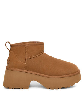 Ugg Snehule Ugg W Classic Ultra Mini Heights 1158311 Hnedá