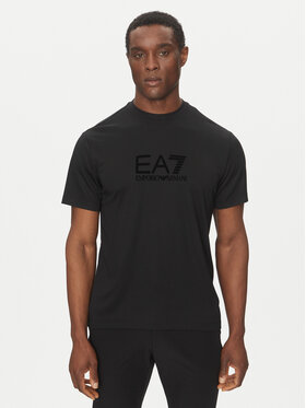 EA7 Emporio Armani EA7 Emporio Armani Футболка 7M000092 AF13870 UC001 Чорний Regular Fit