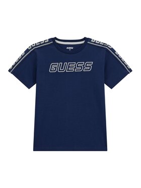 Guess Guess Футболка L4YI50 J1314 Cиній Regular Fit