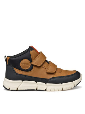 Geox Kotníková obuv Geox J Flexyper J569BA 0ME32 C6002 S Hnědá