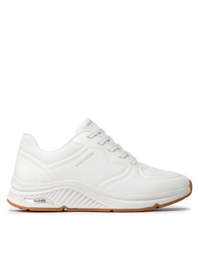 Skechers Sneakersy Skechers Mile Makers 155570/WHT Biela