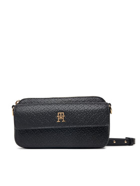 Tommy Hilfiger Torbica Tommy Hilfiger Th Icon Camera Bag Mono AW0AW18922 Crna