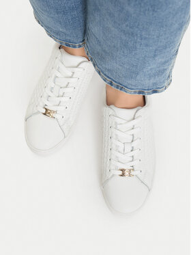 MICHAEL Michael Kors Снікерcи MICHAEL Michael Kors Keaton Lace Up 43R4KTFS1L Білий