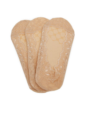 Nine West Členkové ponožky Nine West LA_NW_4WB_004_SS25 (3-PACK) Béžová