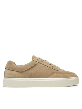 Calvin Klein Sneakersy Calvin Klein Lace Up Suede HM0HM01792 Béžová