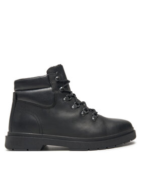 Geox Schnürschuhe Geox Calaita E U46HBH 00045 C9999 Schwarz