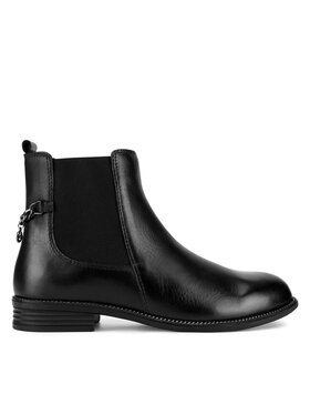 Lasocki Jātnieku stila puszābaki Lasocki RST-MERLOT CHAIN-01 Melns