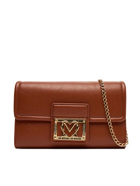 LOVE MOSCHINO Kabelka LOVE MOSCHINO JC4093PP1NLI0312 Hnedá