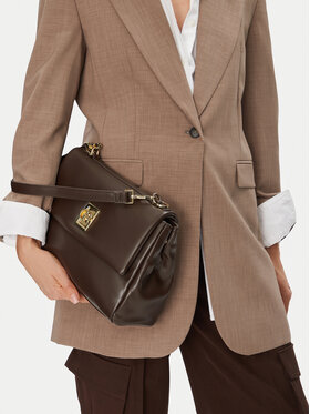 GINO ROSSI Ročna torba GINO ROSSI CEO-ATALIA-DA8144 Temno rjava