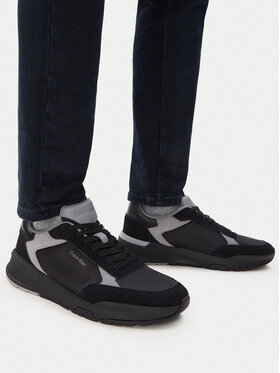 Calvin Klein Sneakersy Calvin Klein City Runner Laceup Ny-Su HM0HM02308 Černá