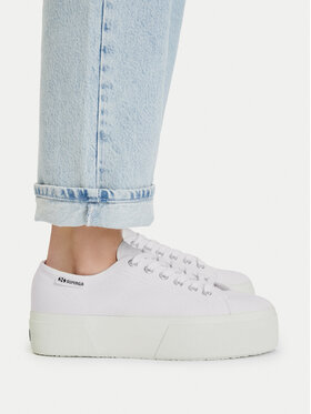 Superga Tenisówki Superga 3790 Platform S3134MW Biały