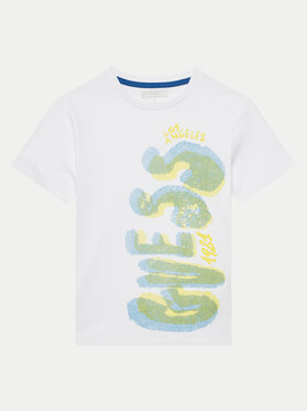 Guess Guess T-shirt L5GI12K8HM4 Bijela Classic Fit