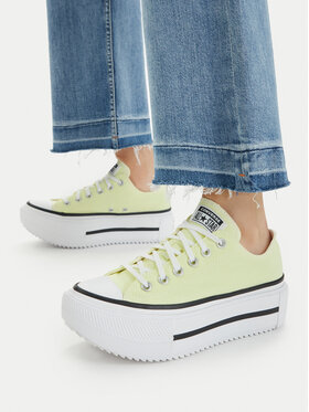Converse Кеди Converse Chuck Taylor All Star Lift Double Stack Platform A16283C Жовтий