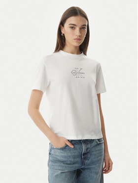 Calvin Klein Jeans Calvin Klein Jeans Camiseta LV047G831G Blanco Regular Fit