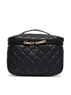 Guess Geantă pentru cosmetice Guess Juliet Travel TWQN24 56039 Negru