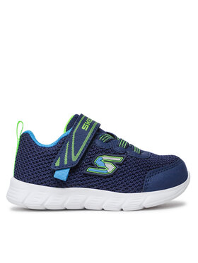 Skechers Sneakersy Skechers Mini Trainer 407305N/NVLM Tmavomodrá
