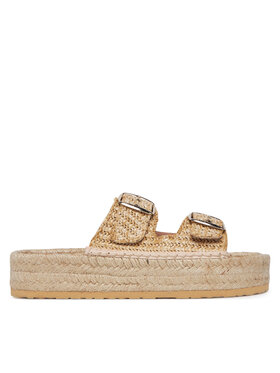 LOVE MOSCHINO Еспадрильї LOVE MOSCHINO JA28393G0MJQ0107 Бежевий