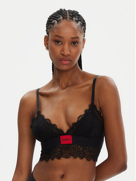 HUGO HUGO Reggiseno Bralette 50535060 Nero