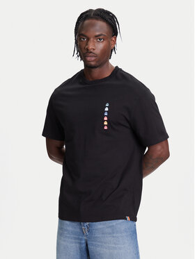 United Colors Of Benetton United Colors Of Benetton T-shirt 3BL0U10A1 Crna Oversize