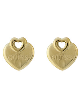 Guess Auskarai Guess JUBE05 218JW Auksinė
