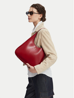 Calvin Klein Handtasche Calvin Klein Ck Medium Shoulder Bag LV04F3522G Rot