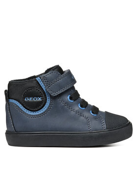 Geox Schnürschuhe Geox B Gisli Boy B461NC 0MEFU C0693 Dunkelblau