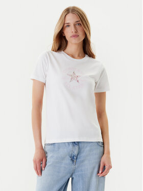 Converse Converse Футболка Floral Chuck Taylor 10027751-A01 Білий Regular Fit
