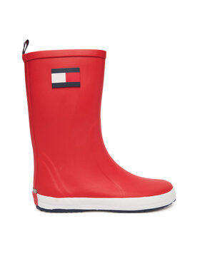 Tommy Hilfiger Botas de agua Tommy Hilfiger Flag Rain Boot T3XC-33923-0047 D Rojo
