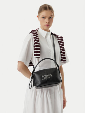 Tommy Jeans Handtasche Tommy Jeans Tjw Bold Camera Bag AW0AW18470 Schwarz