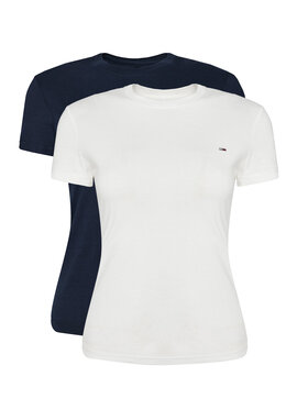 Tommy Jeans Tommy Jeans T-Shirt-Set DW0DW21366 Bunt Slim Fit