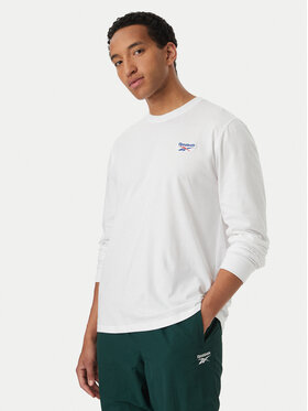 Reebok Reebok Hosszú ujjú Feliks RK25738CCM Fehér Regular Fit