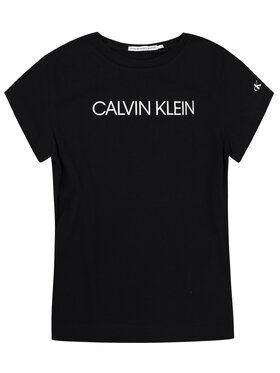 Calvin Klein Jeans Calvin Klein Jeans T-Shirt Institutional IG0IG00380 Schwarz Slim Fit