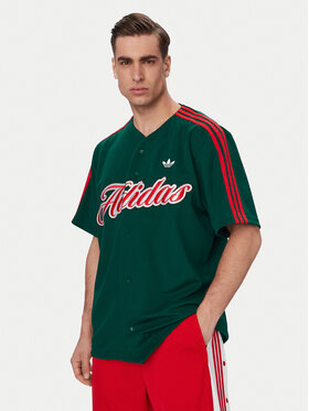 adidas adidas Camiseta Summer League Varsity Baseball KE2245 Verde Oversize