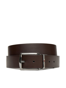 Tommy Hilfiger Vīriešu josta Tommy Hilfiger Denton 3.5 Rev AM0AM13012 Brūns