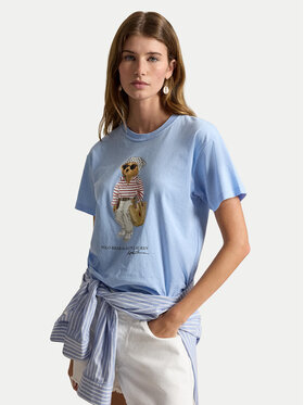 Polo Ralph Lauren Polo Ralph Lauren Camiseta 211A12734001 Azul claro Relaxed Fit