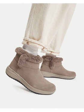 Skechers Апрески Skechers Waterproof Relaxed Fit: On-The-GO Stellar - Cozy Step 144745/DKTP Тъмнокафяв