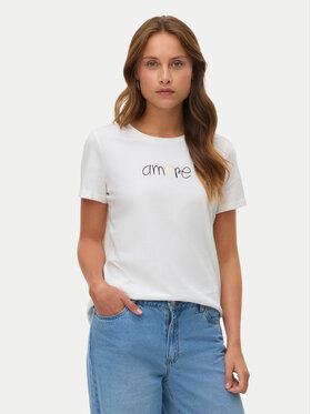 Vero Moda Vero Moda Camiseta Ikami 10340181 Blanco Regular Fit