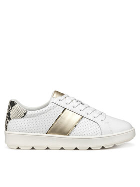 Geox Sneakersy Geox D Spherica Ecub-1 D55WEA 09BBN C1327 Bílá