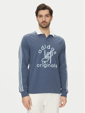 adidas adidas Poloshirt Rugby JD1090 Blau Regular Fit