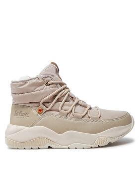 Lee Cooper Šnurovacia obuv Lee Cooper LCJ-24-03-3065LA Béžová