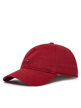 Tommy Hilfiger Šilterica Tommy Hilfiger Th Flag '85 Soft 6 Panel Cap AM0AM12531 Crvena