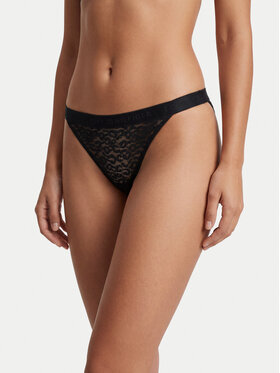 Tommy Hilfiger Tommy Hilfiger Tangas UW0UW06348 Negro