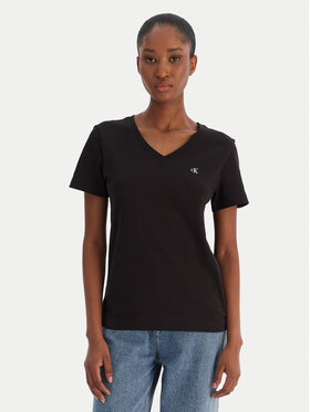 Calvin Klein Jeans Calvin Klein Jeans Camiseta Ss Monogram Vnk LV047B205G Negro Regular Fit